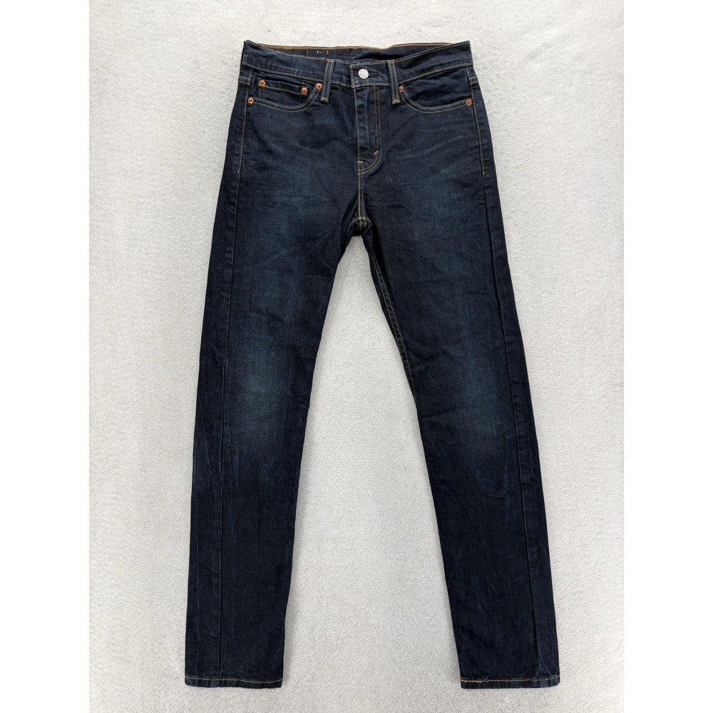 Levis 510 Jeans Mens 29x32 Skinny Slim Fit Blue Dark Wash Stretch Denim Pants